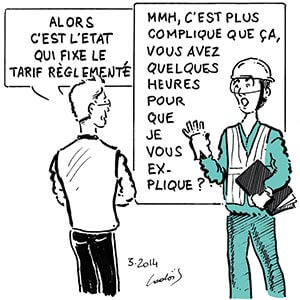 Explication tarifs réglementés